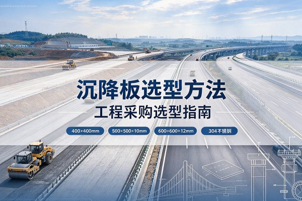 五莲沉降板选择方法