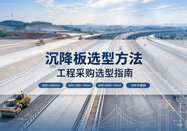 五莲沉降板选择方法