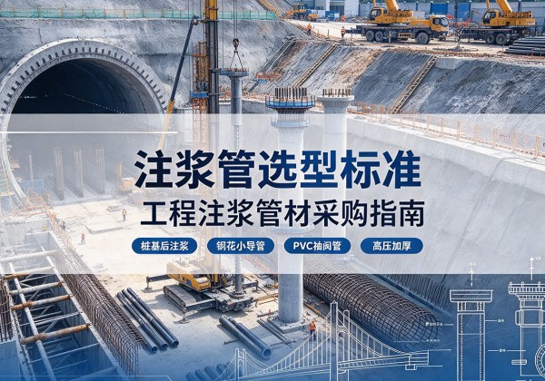 五莲注浆管选型标准
